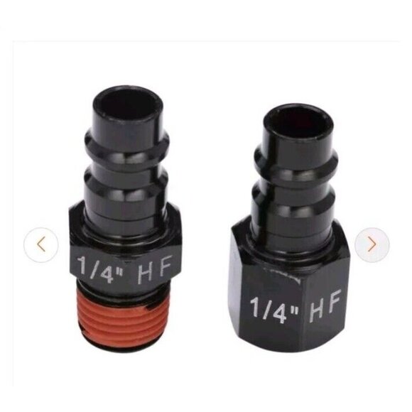 Husky High Flow Aluminum Coupler and Plug Set1/4 inch Discontinued - Picture 15 of 16